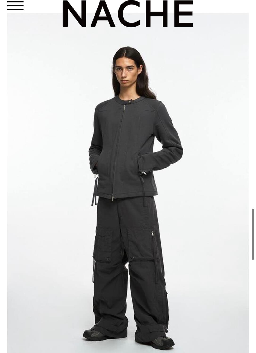 나체 nache 라이더 자켓 SEAM LINE JERSEY RIDER J 상품이미지4