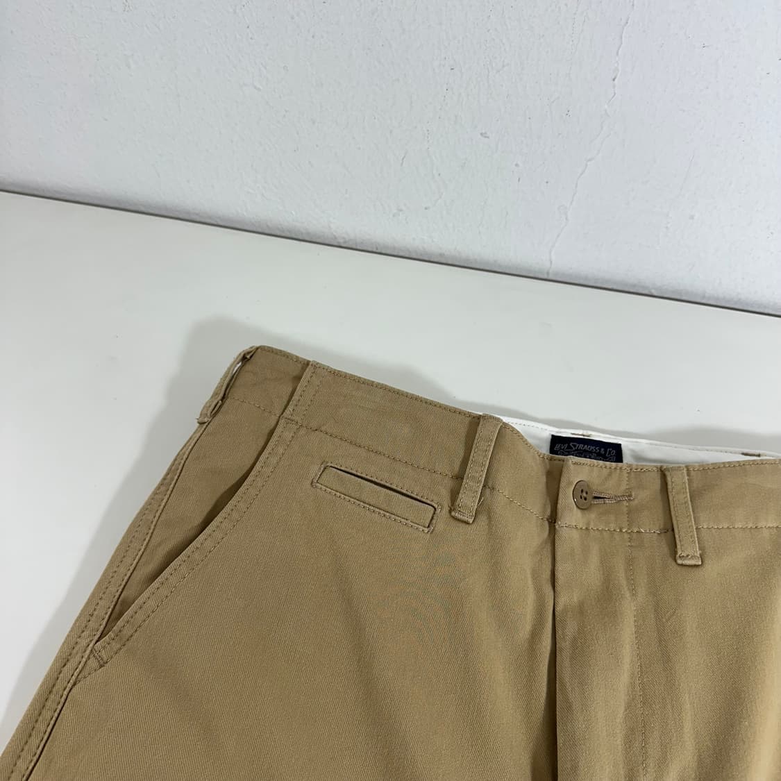 32 리바이스 베이지 레귤러핏 치노팬츠 상품이미지3