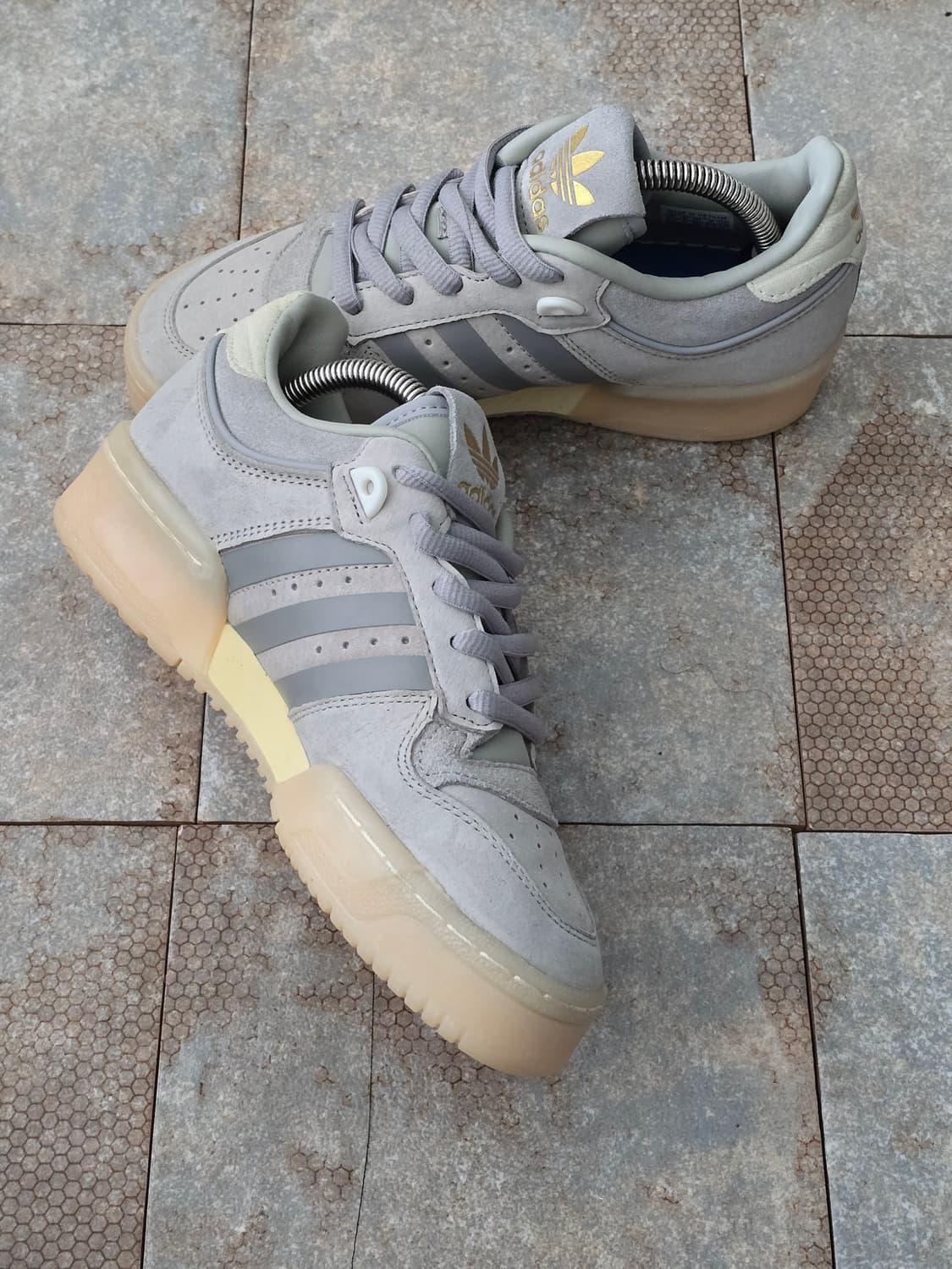 (225)아디다스 라이벌리 로우 86 그레이 상품이미지4