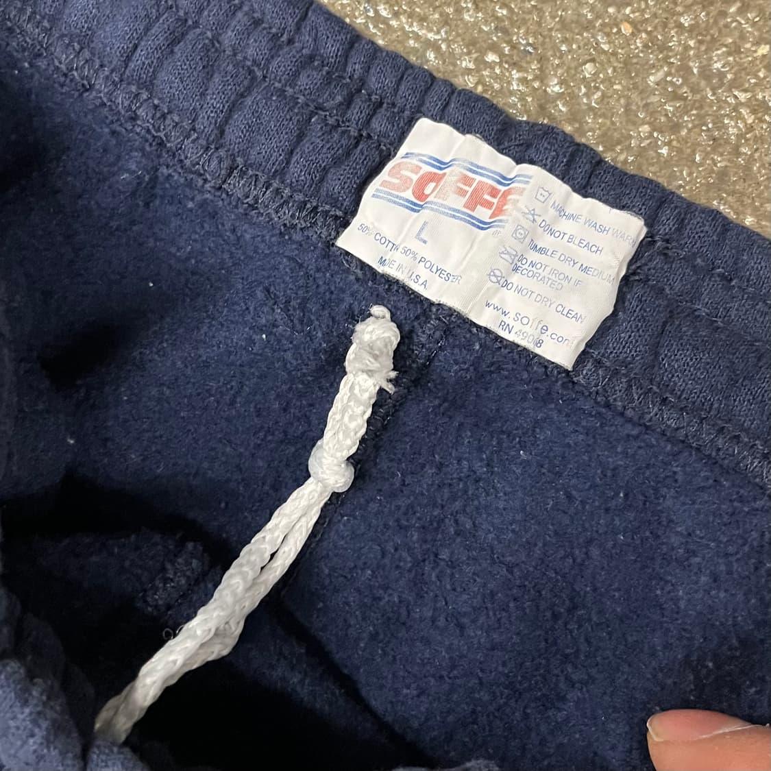 90s Soffe 미해군 스웻 팬츠 (~38“) 상품이미지4