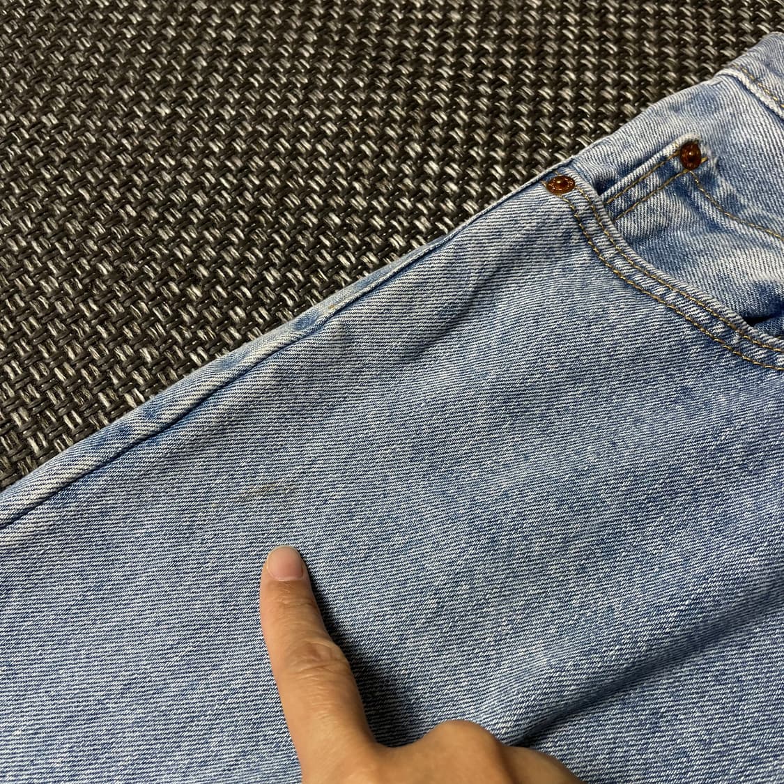 (34) 리바이스 550 34X32 중청 데님 팬츠 상품이미지5