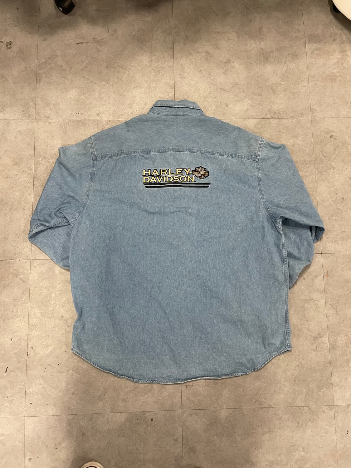 할리데이비슨 데님 셔츠 (110) 상품이미지1
