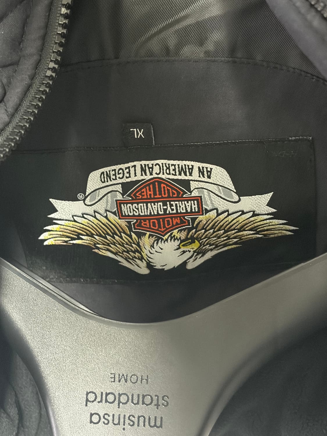 할리데이비슨 스웨이드 경량패딩 상품이미지5