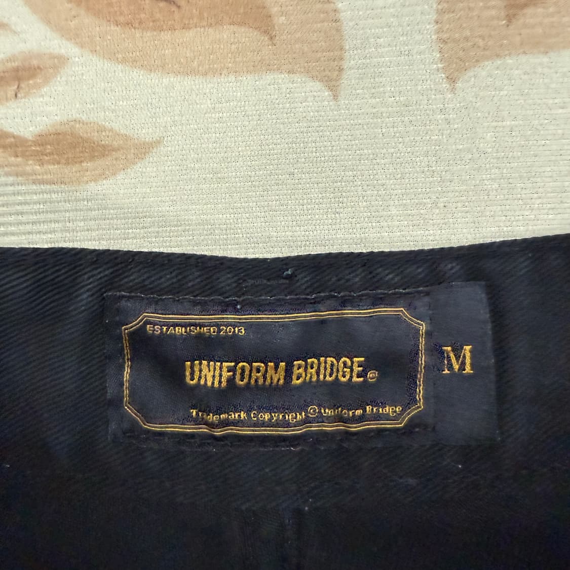 (M)유니폼 브릿지 퍼티그 팬츠(블랙) 상품이미지2
