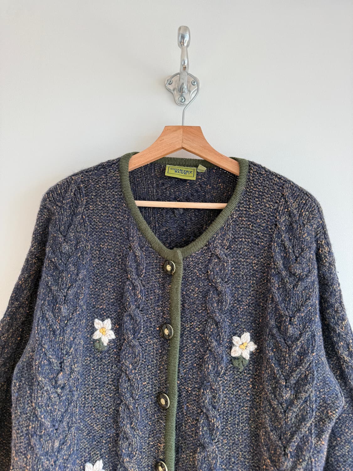COUNTRY BLUE 헤비울 가디건 상품이미지2