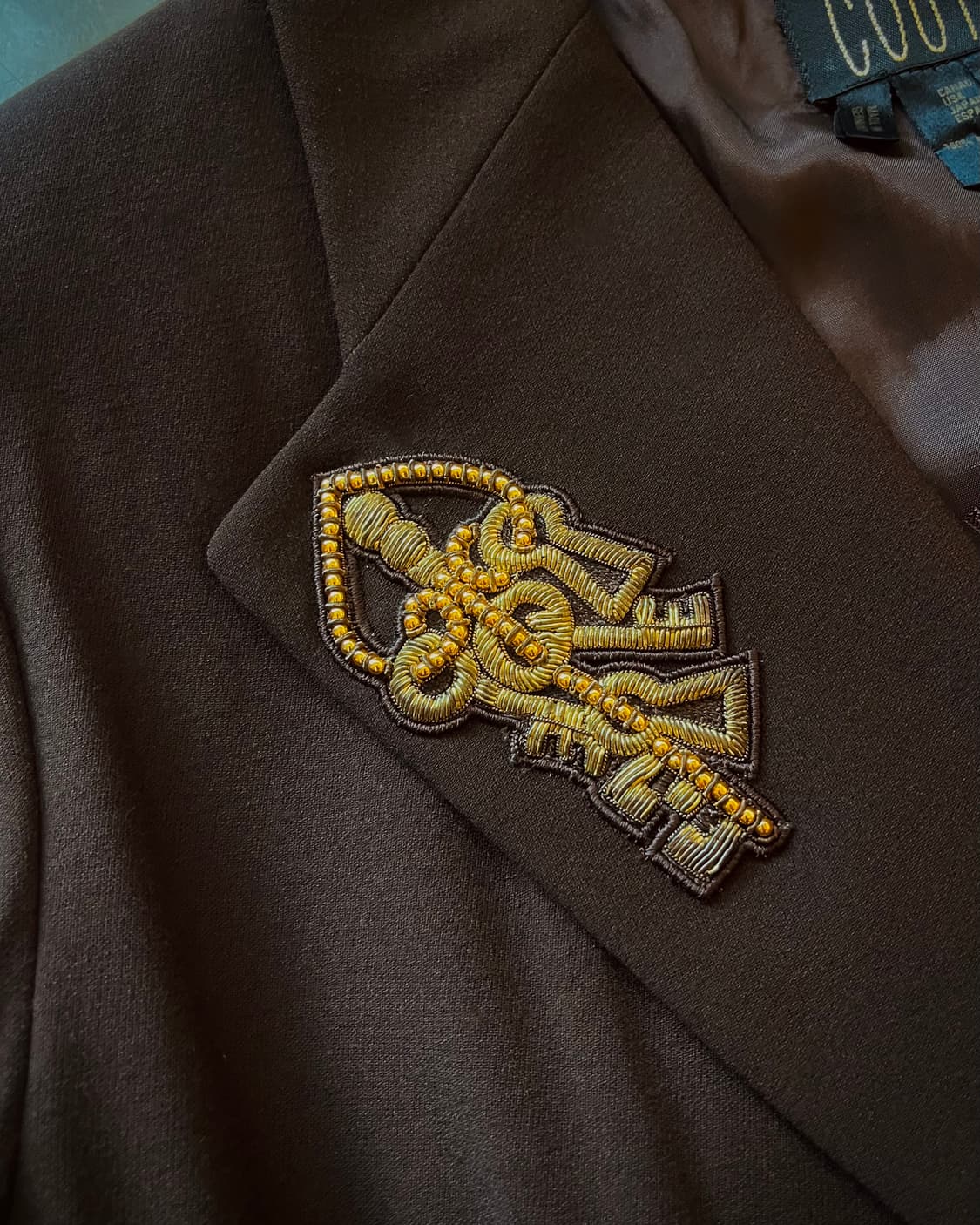 Old ESCADA Couture Antique Detail Blazer 상품이미지6