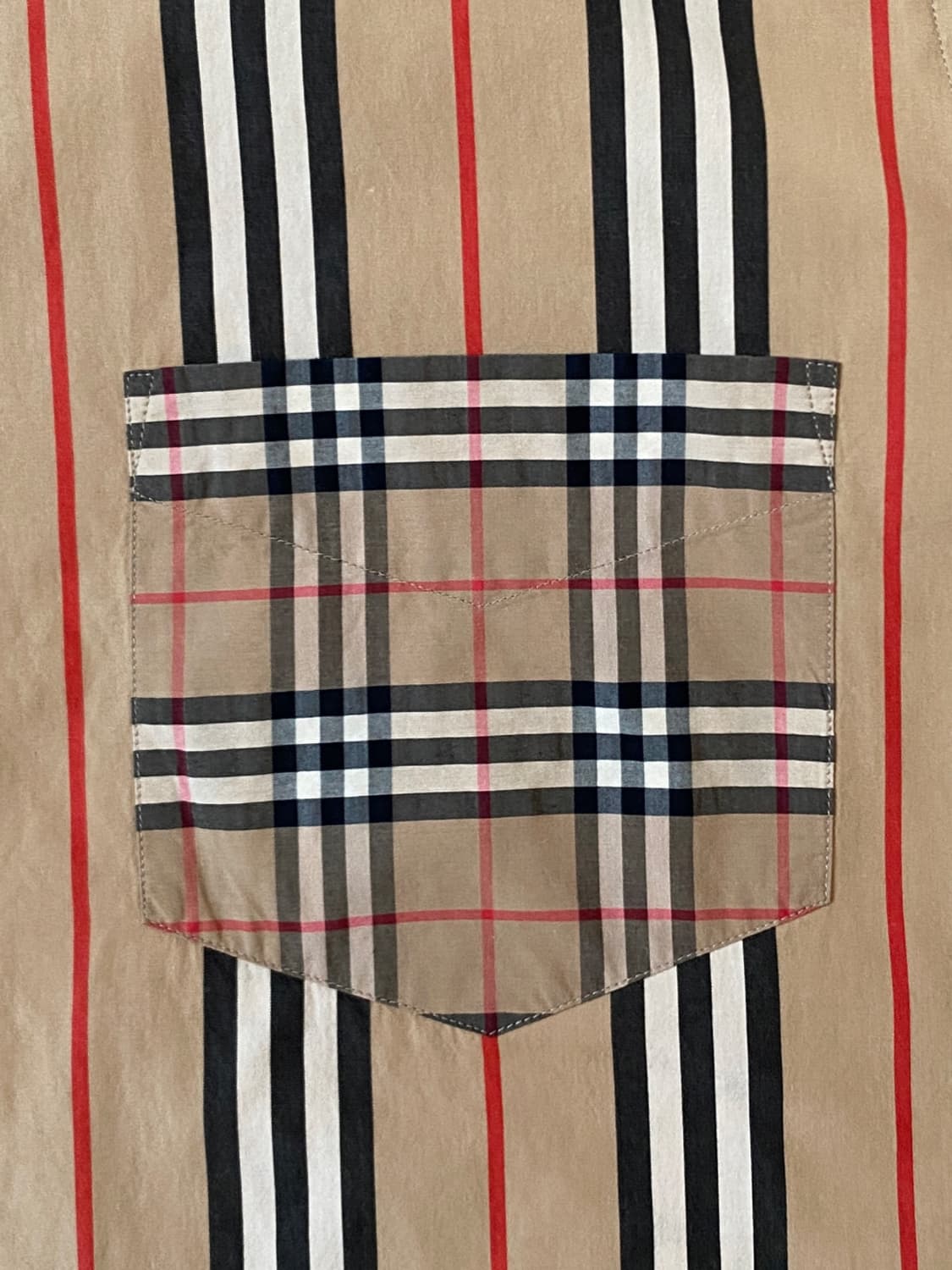 버버리 스트라이프 셔츠 (Man 2XL) AB0688 상품이미지6
