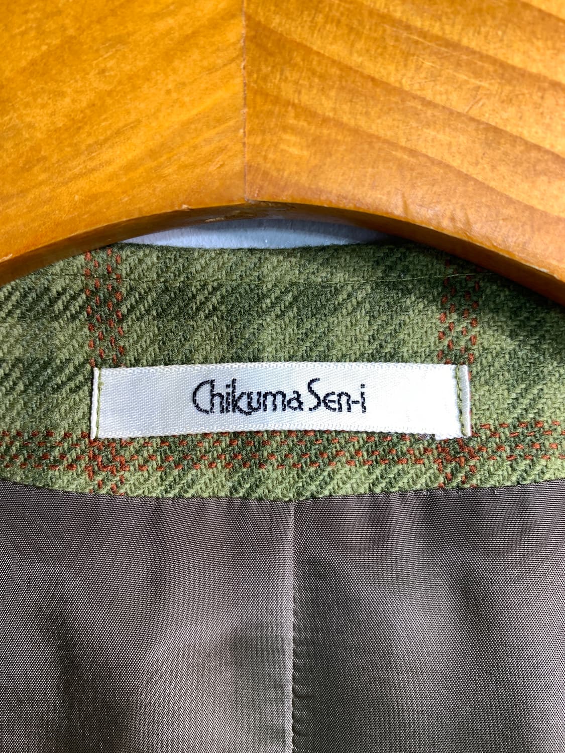 chikuma seni 빈티지 노카라 자켓  상품이미지7