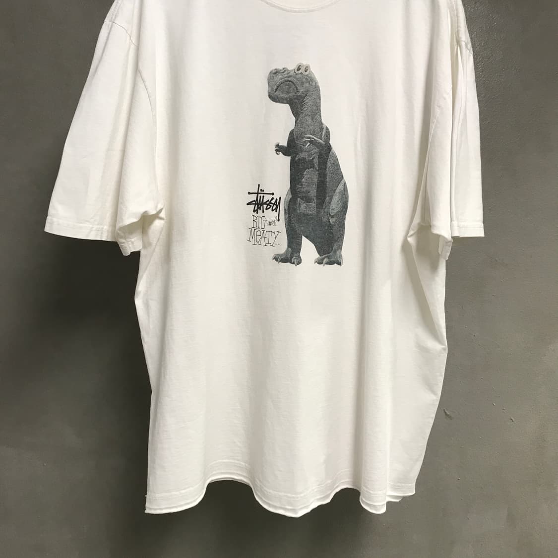 스투시 화이트 반팔 티셔츠 XL 상품이미지3