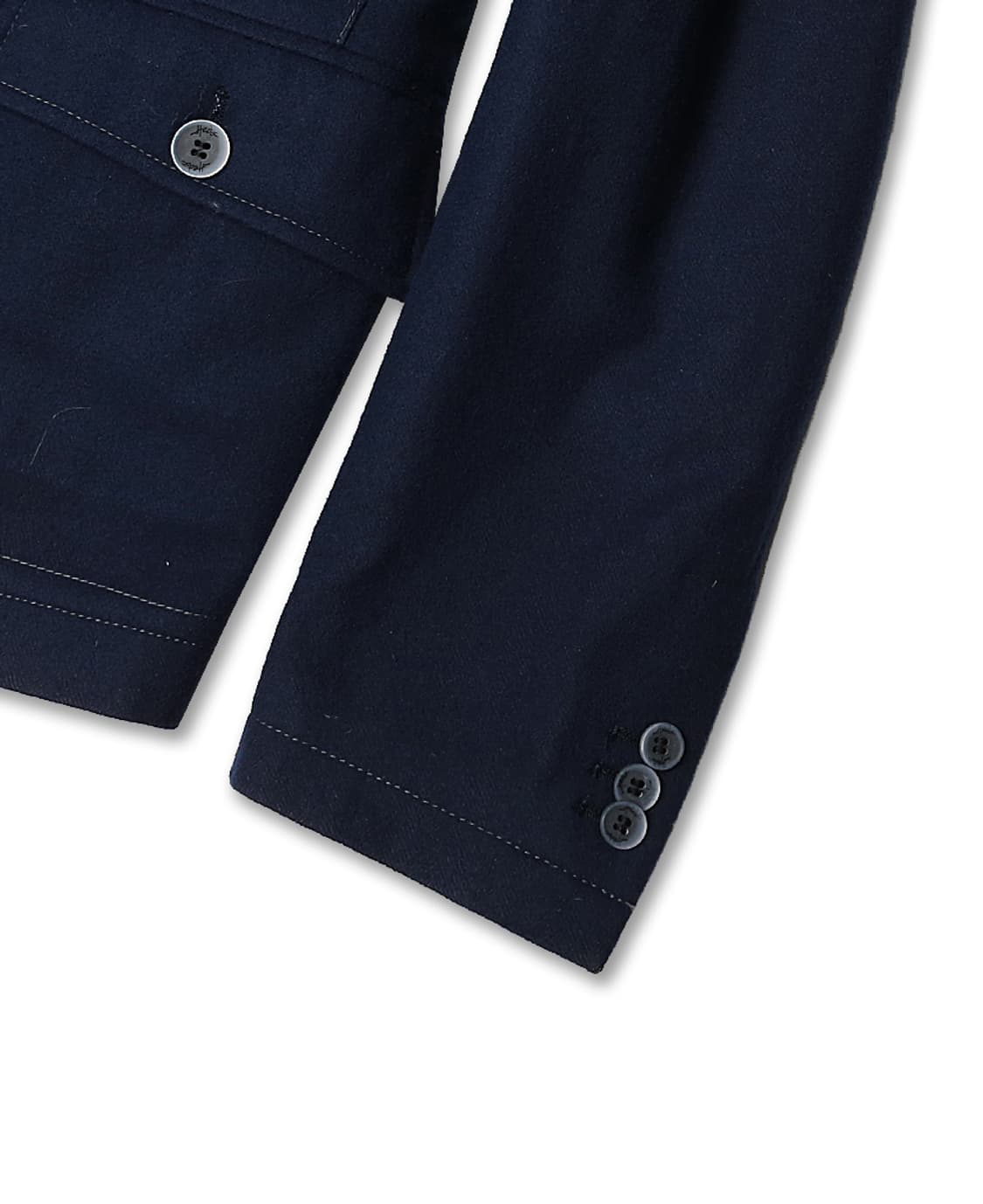 헤보 [Hevo] 네이비 라나 버진 울 코튼 블렌드 스포티 이태리 자켓 상품이미지4