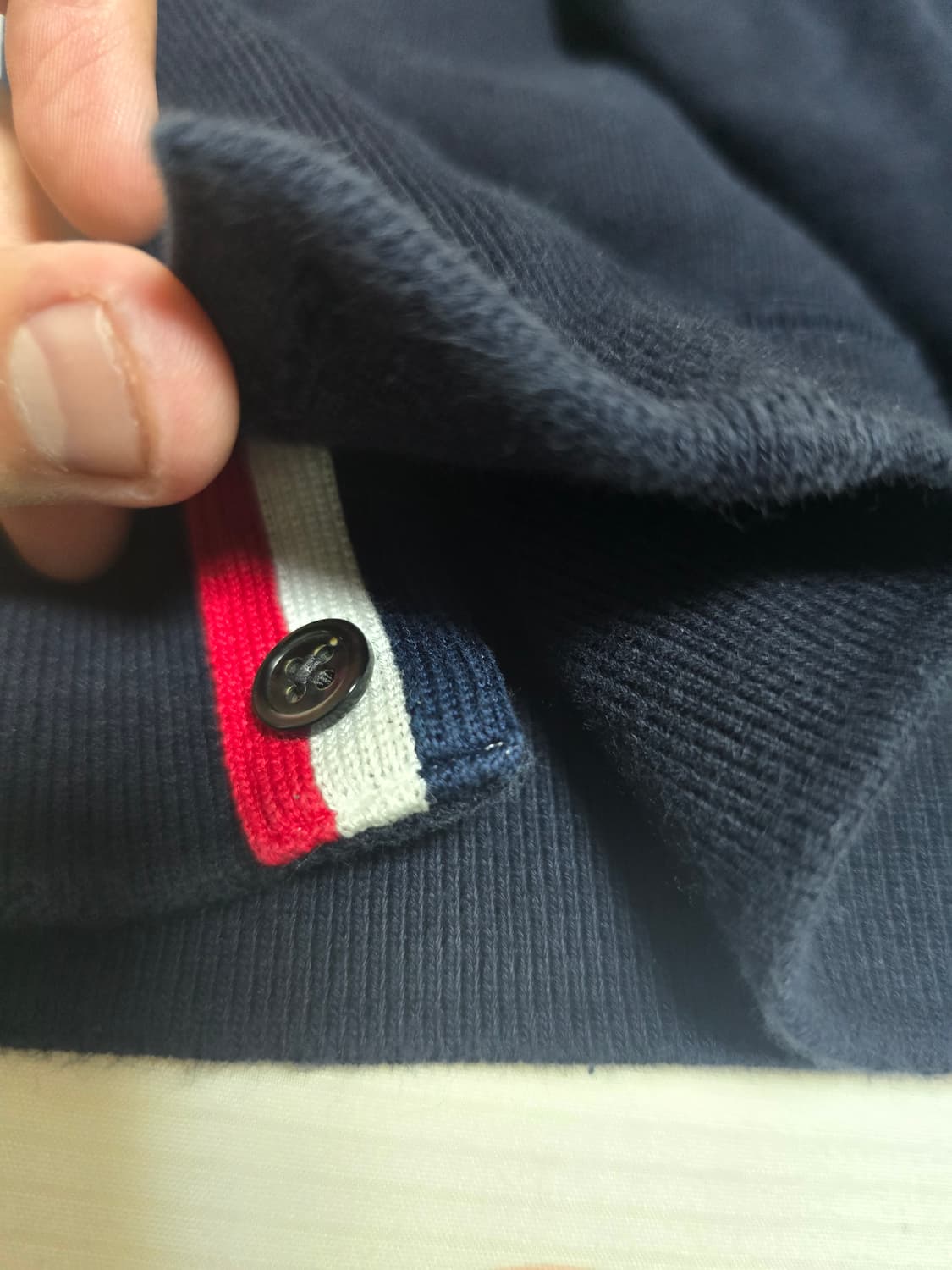 미사용 톰브라운 네이비 맨투맨 4사이즈 가격제시 상품이미지5