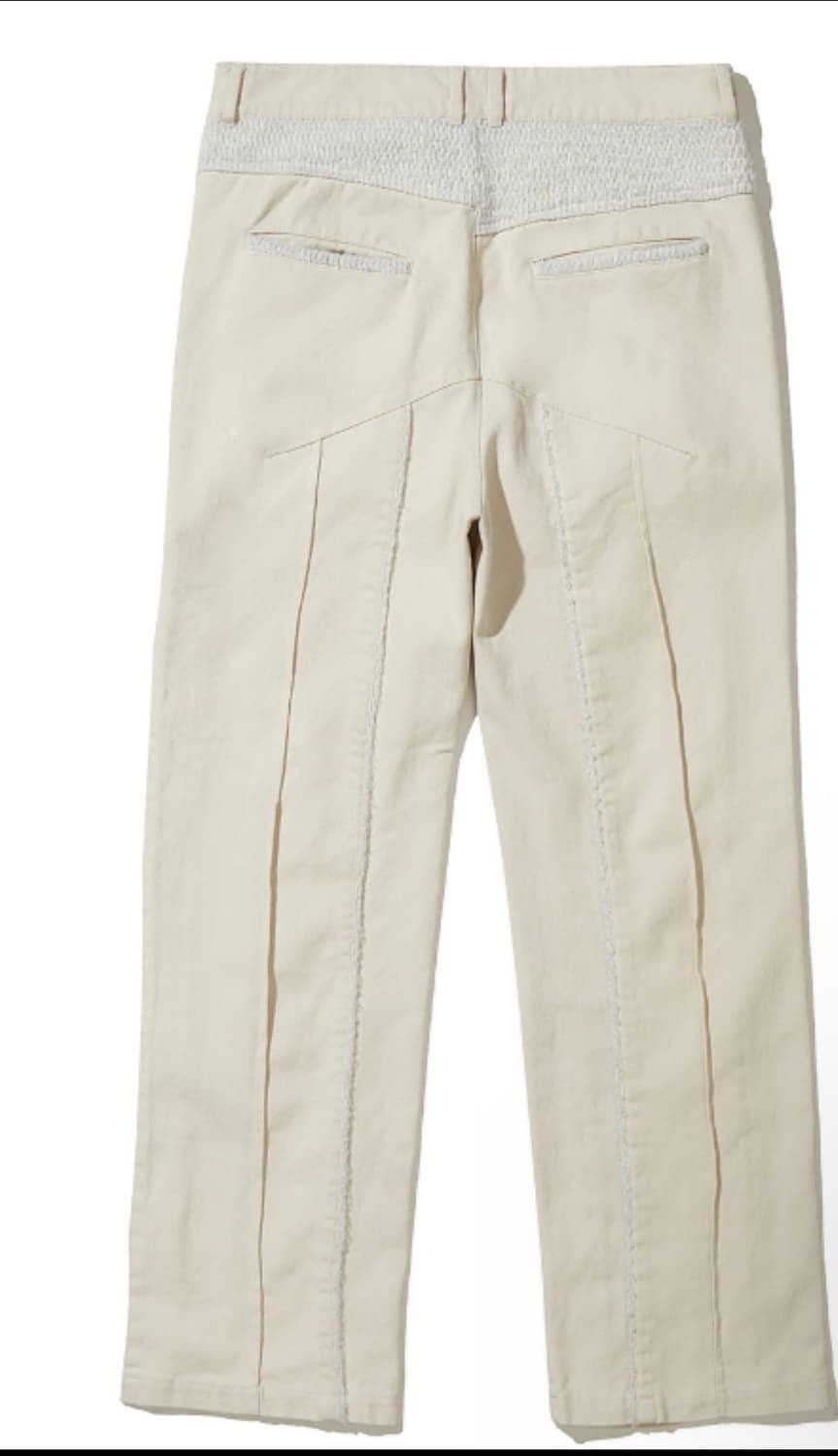 엑슬림 02트라우져 아이보리 1사이즈 상품이미지2