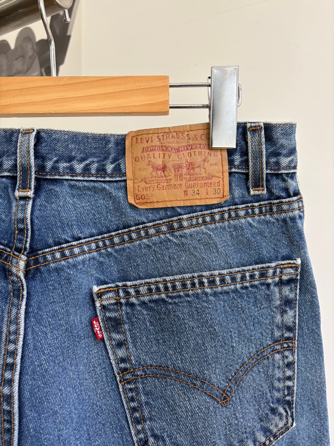 00's LEVIS 505 (Made in USA) 데님팬츠 상품이미지6