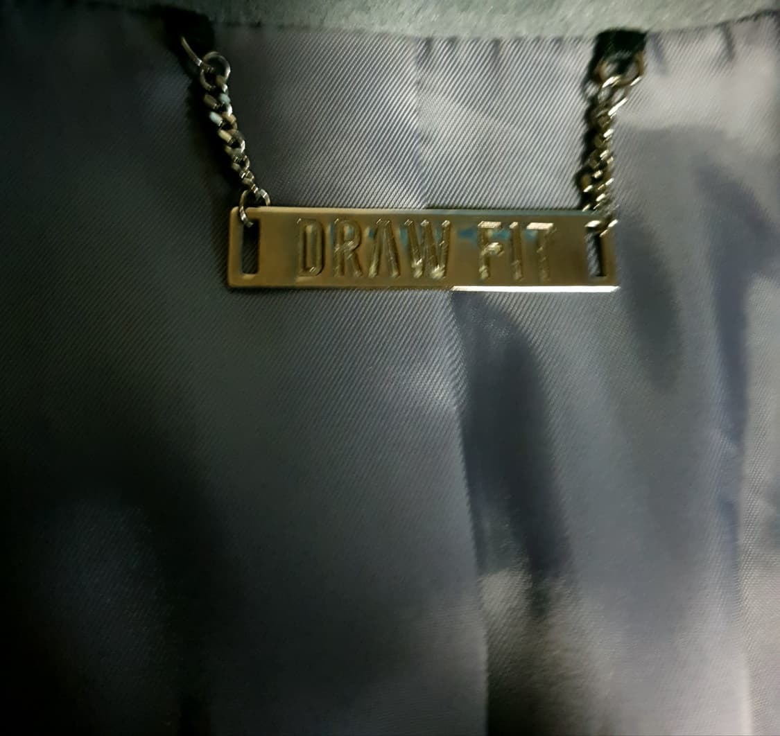 드로우핏 스웨이드 카라 자켓 다크그레이 (M) 상품이미지3