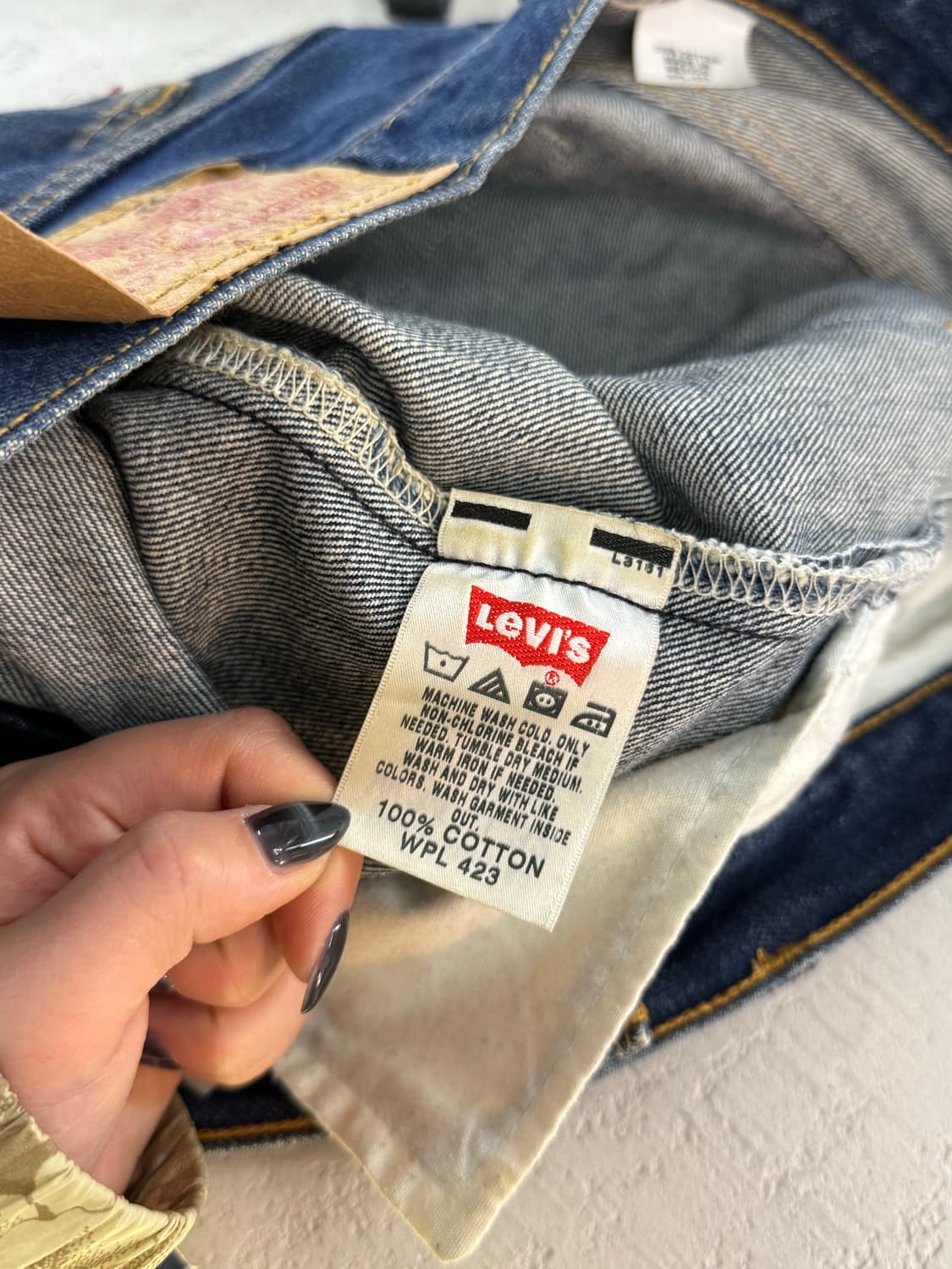 LEVIS 리바이스 501 데님 팬츠 34 사이즈 청바지 상품이미지8