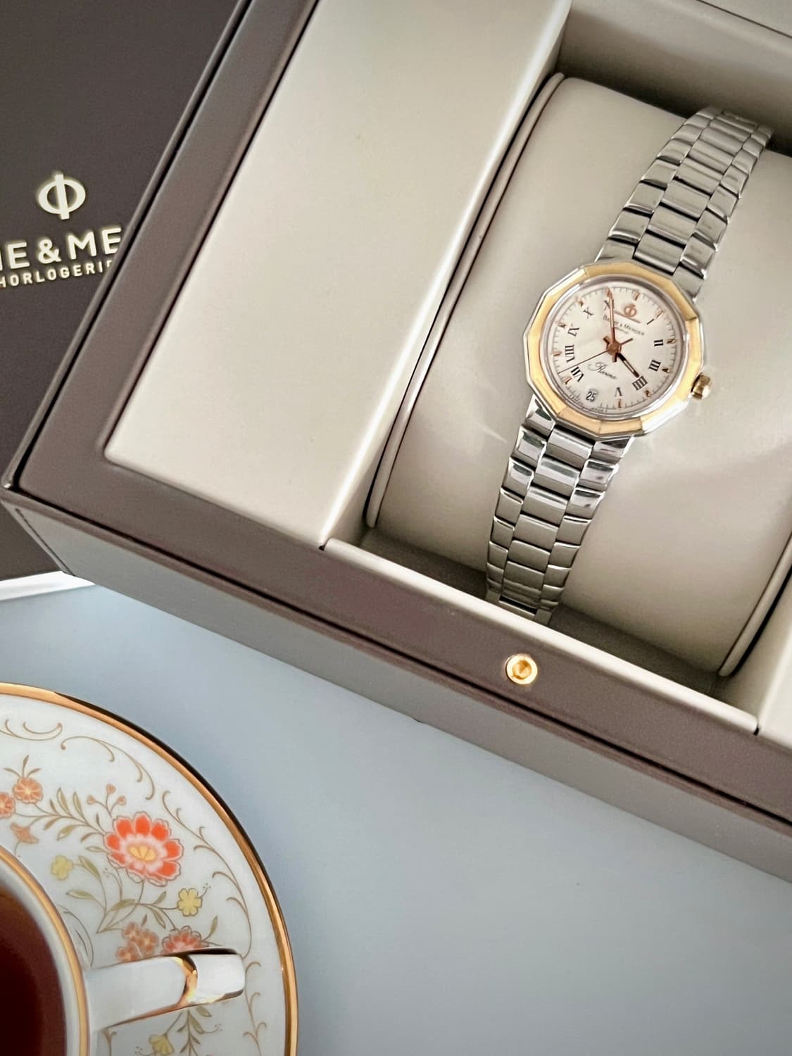 BAUME & MERCIER 보메 메르시에 리비에라 18k골드 콤비 시계 상품이미지7