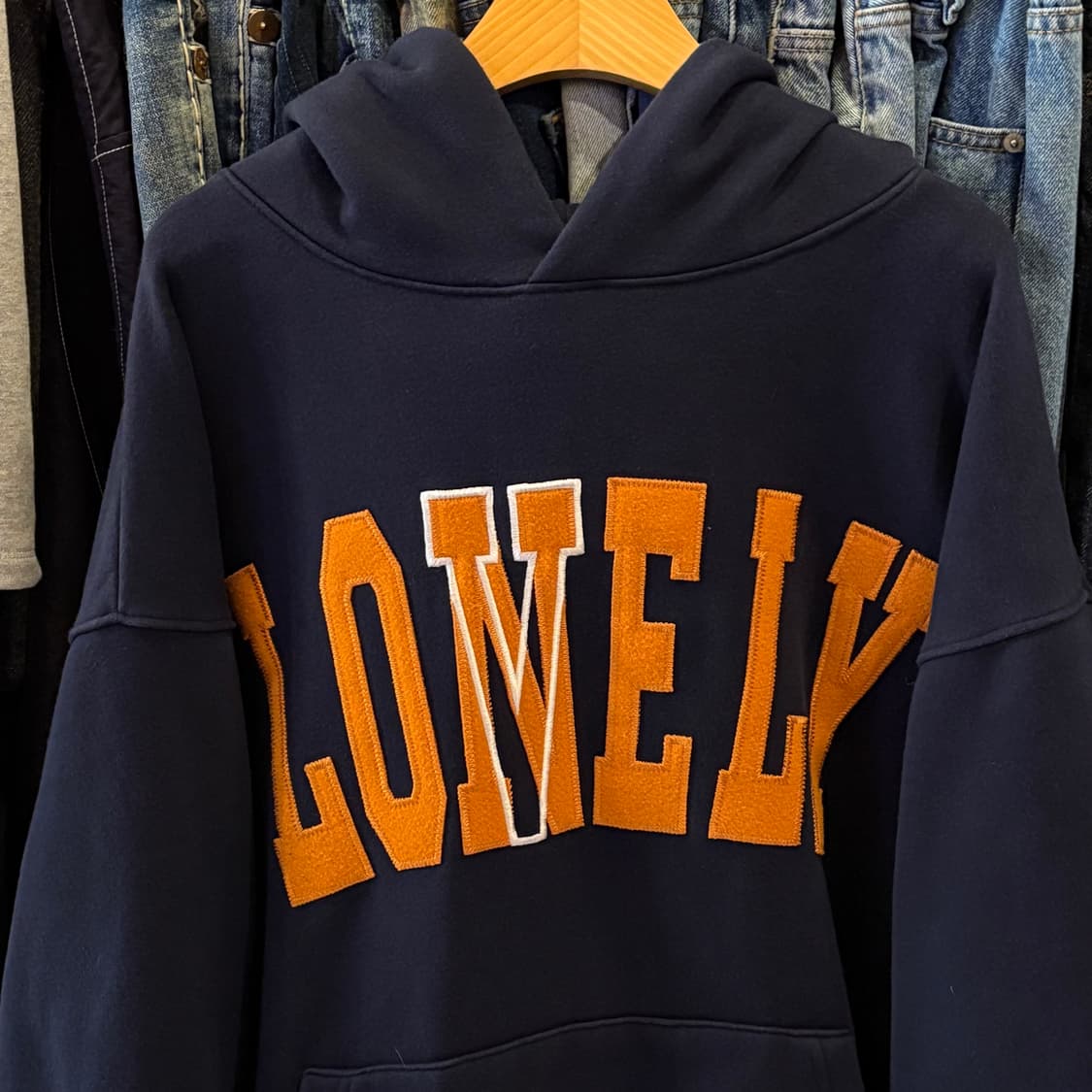 NOHANT 네이비 후드 상품이미지3