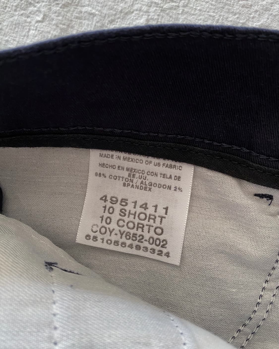 LEE 네이비 치노 팬츠 상품이미지7