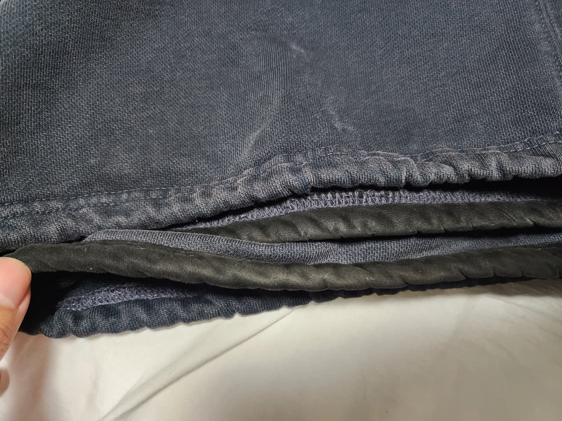 [1] 폴리테루 퍼티그 스웻 팬츠 다크 퍼플 네이비 상품이미지3