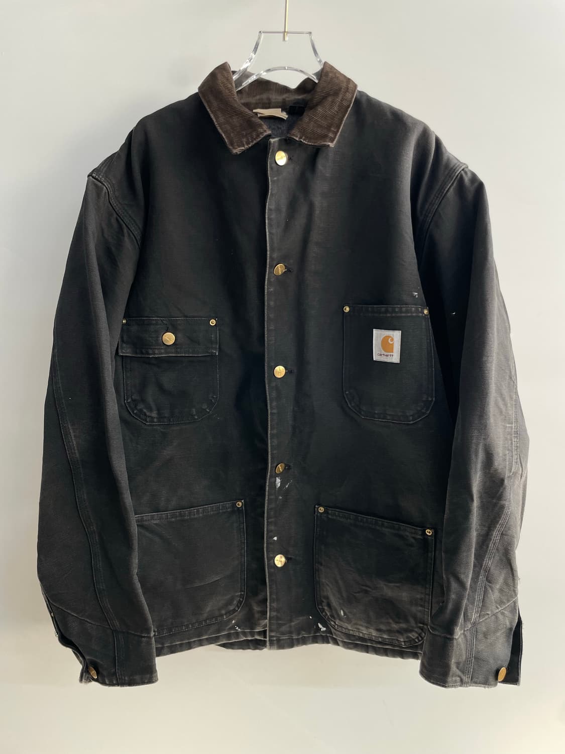 칼하트 C001 블랭킷 라이너 덕 캔버스 워크 초어 재킷(2XL) 상품이미지1