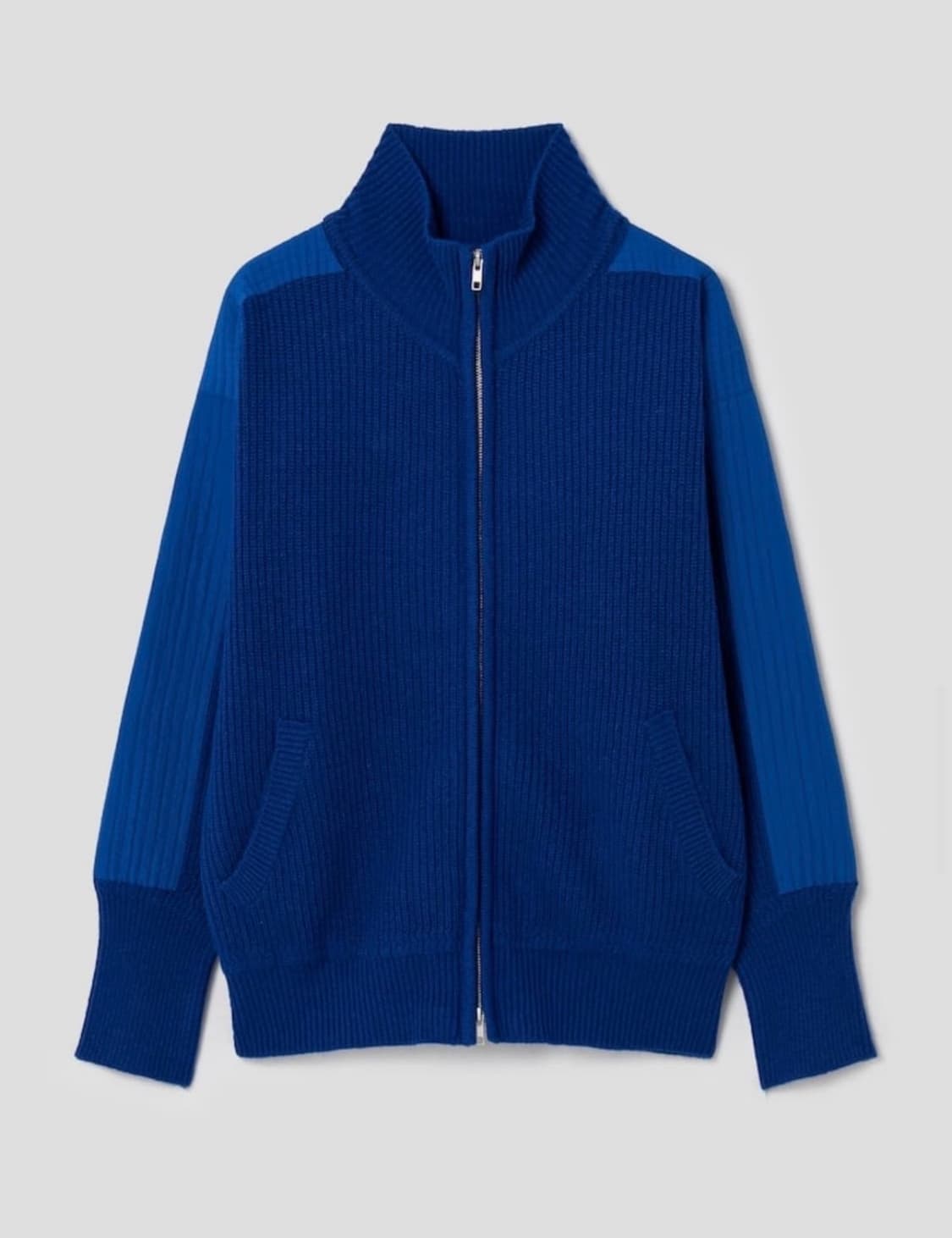 HGBB STUDIO 로얄 블루 니트 패디드 자켓 Lsize 상품이미지1