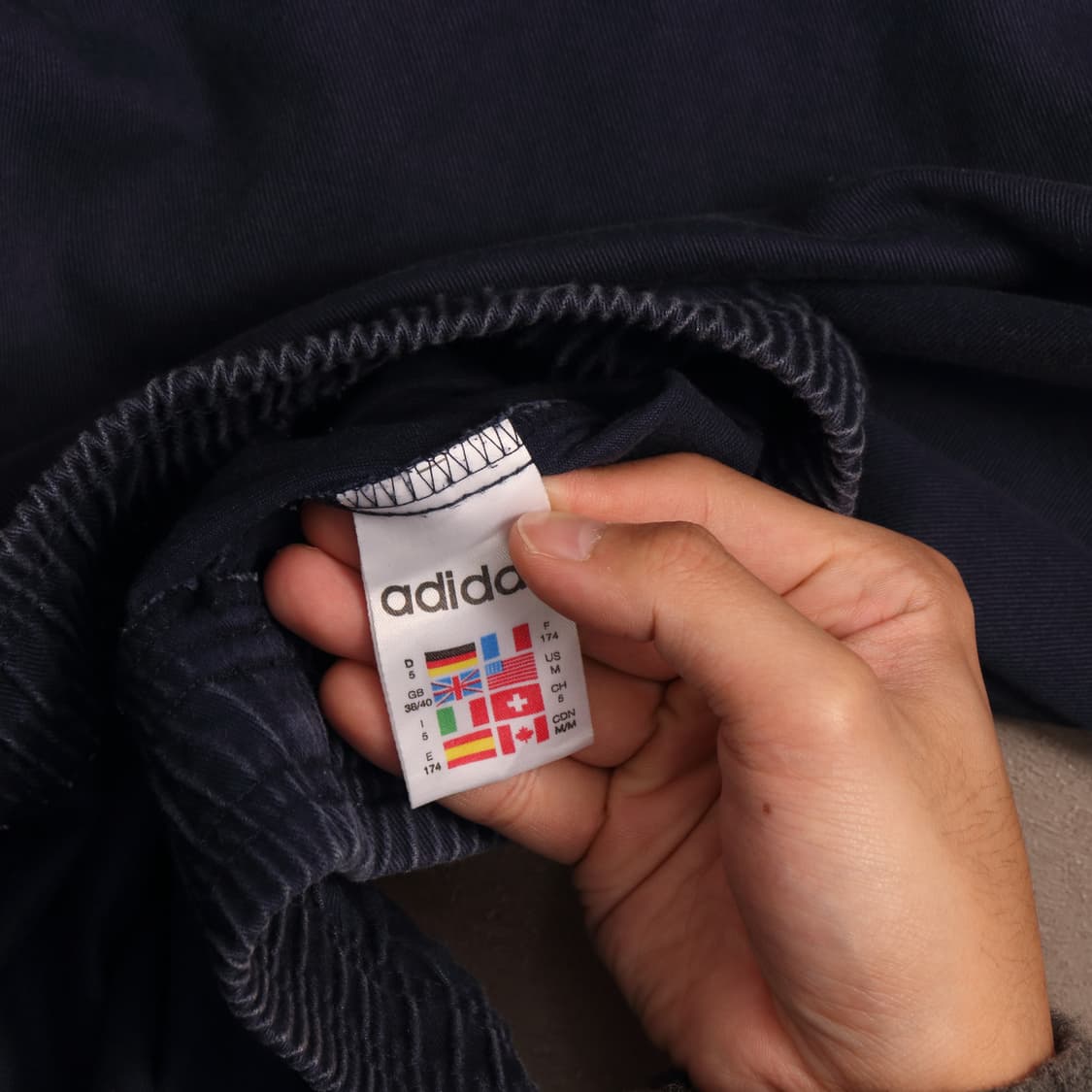 90's 아디다스 코튼 웜업 자켓 A1274 상품이미지6