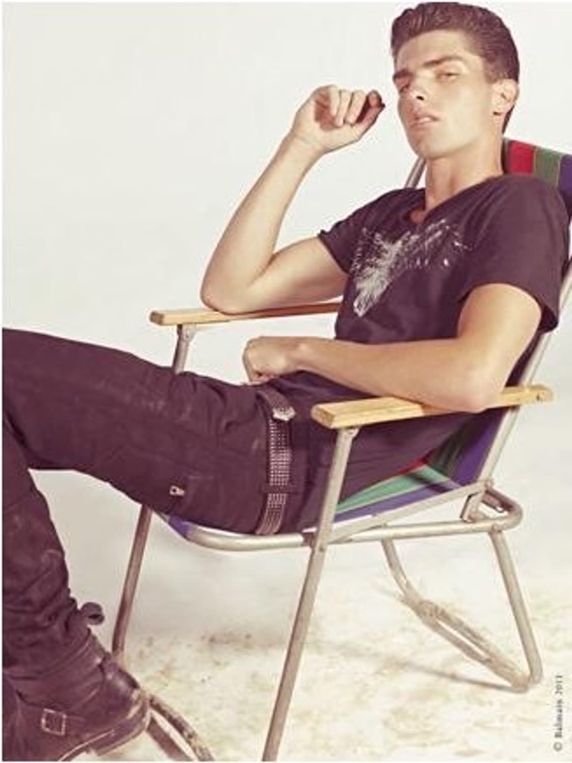 발망 12ss 뉴바이커 코팅진 상품이미지7