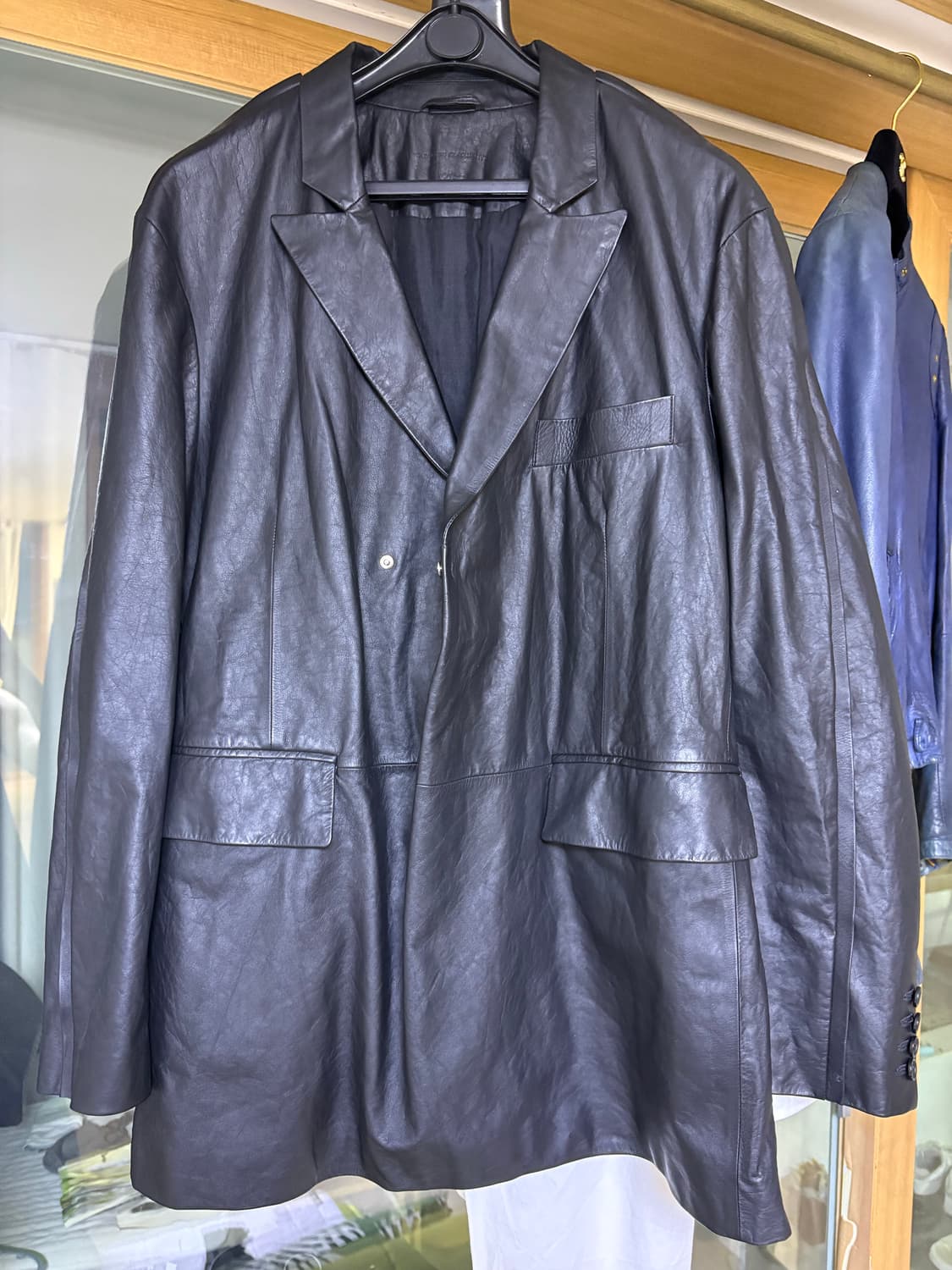 Bianca saunders x At.Kollektive 가죽 자켓 상품이미지3