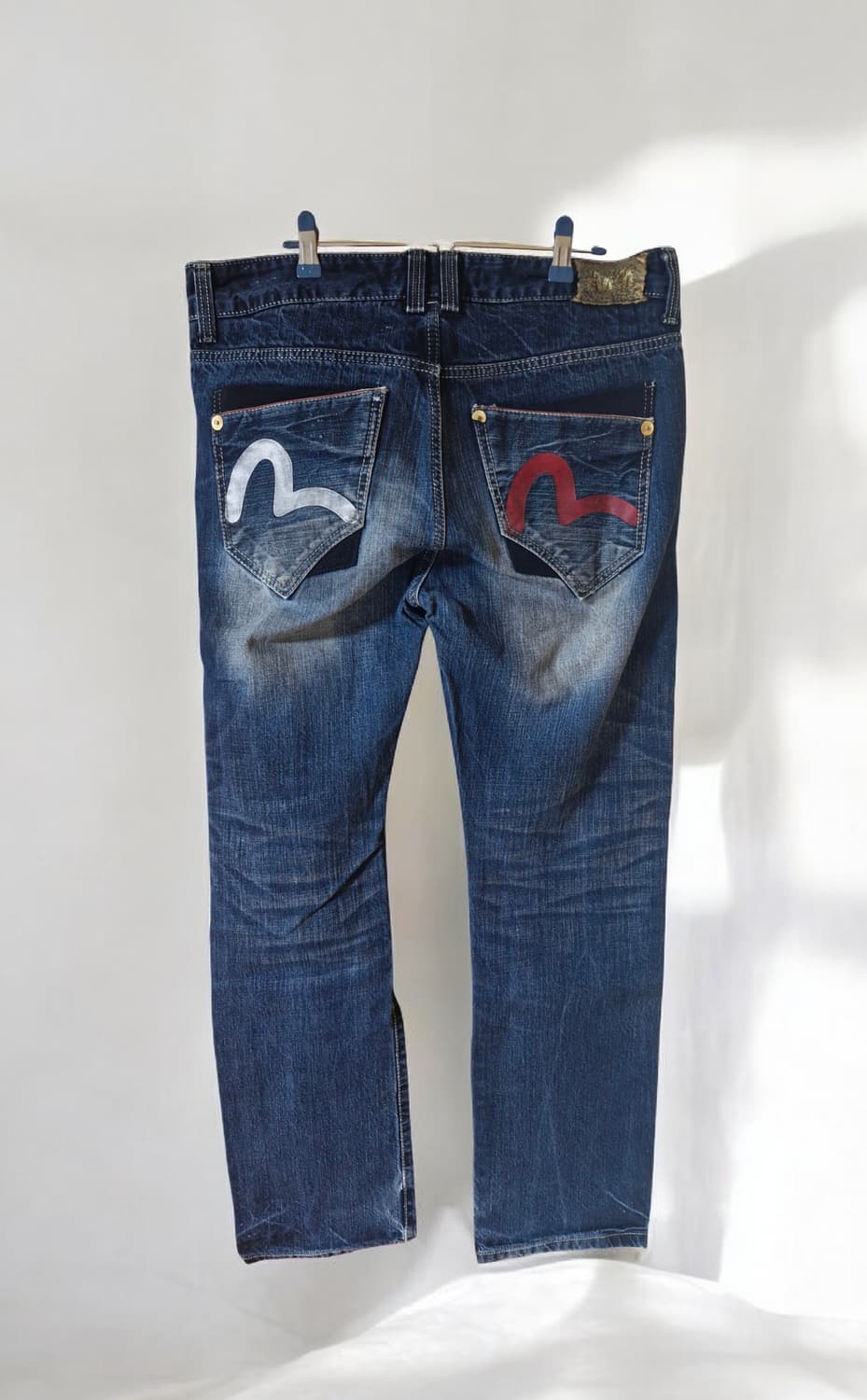 EVISU 에비수 청바지 페인트 데님 34 상품이미지1