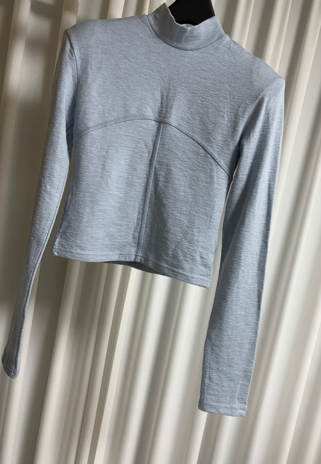 탑드레싱 클로즈 폴라티 - 스카이블루 상품이미지3