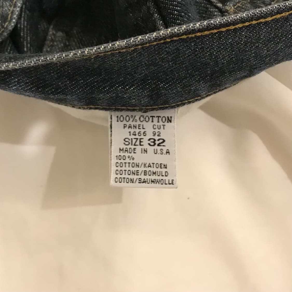 리바이스 501 80s USA 32/32 데님 상품이미지8