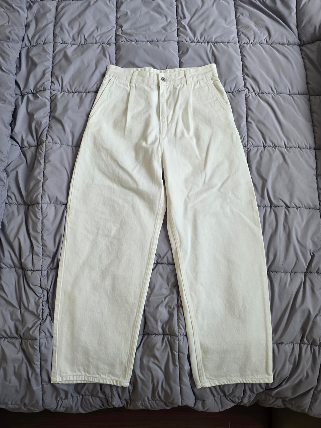 아트이프액츠 원턱커브드데님팬츠 M 상품이미지1