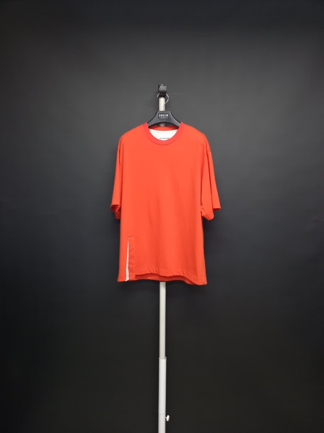 솔리드옴므 춘하 도톰 면 티셔츠 46 95-105 상품이미지1