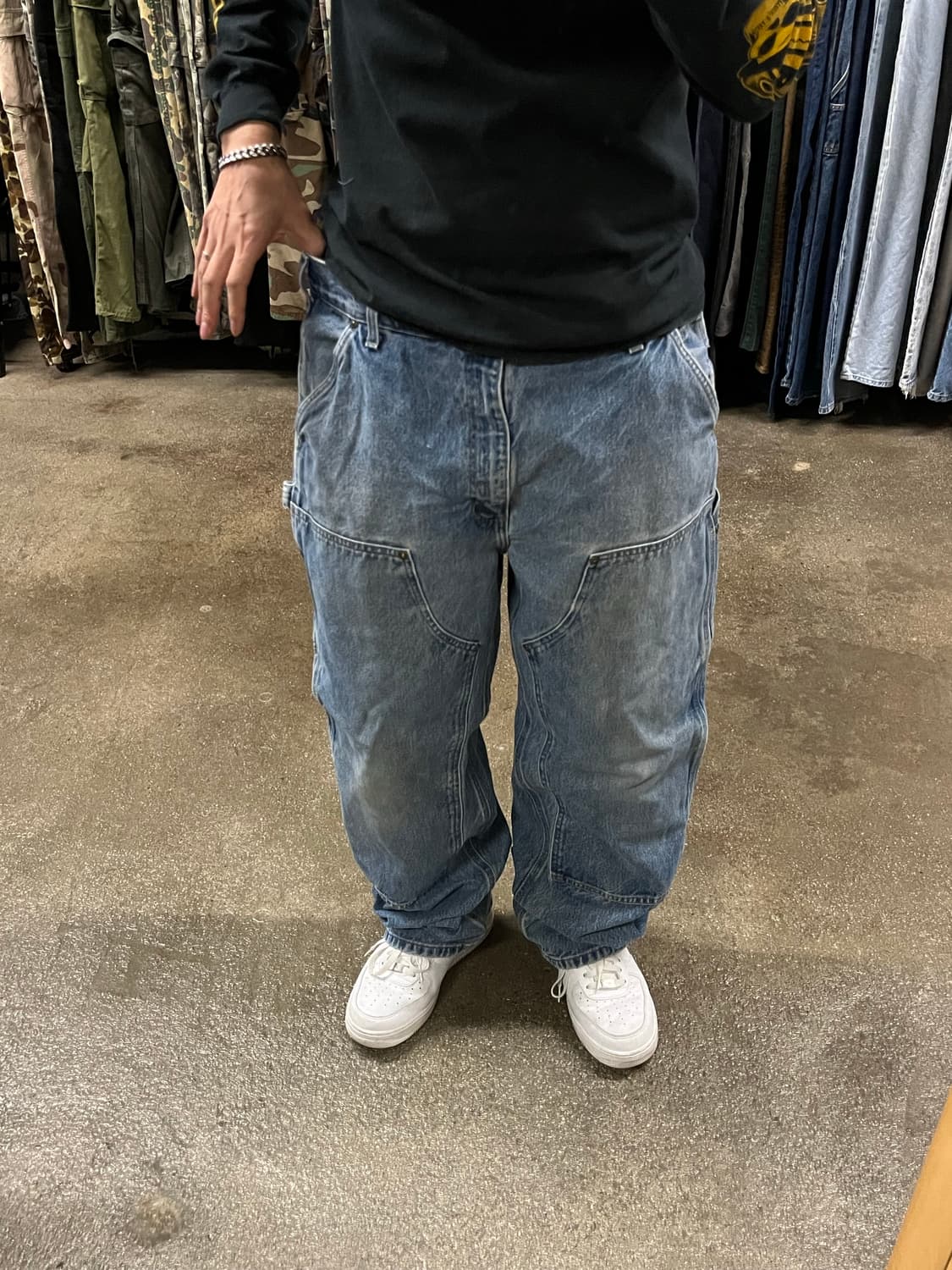 Carhartt 데님 더블니 (36“) 상품이미지7