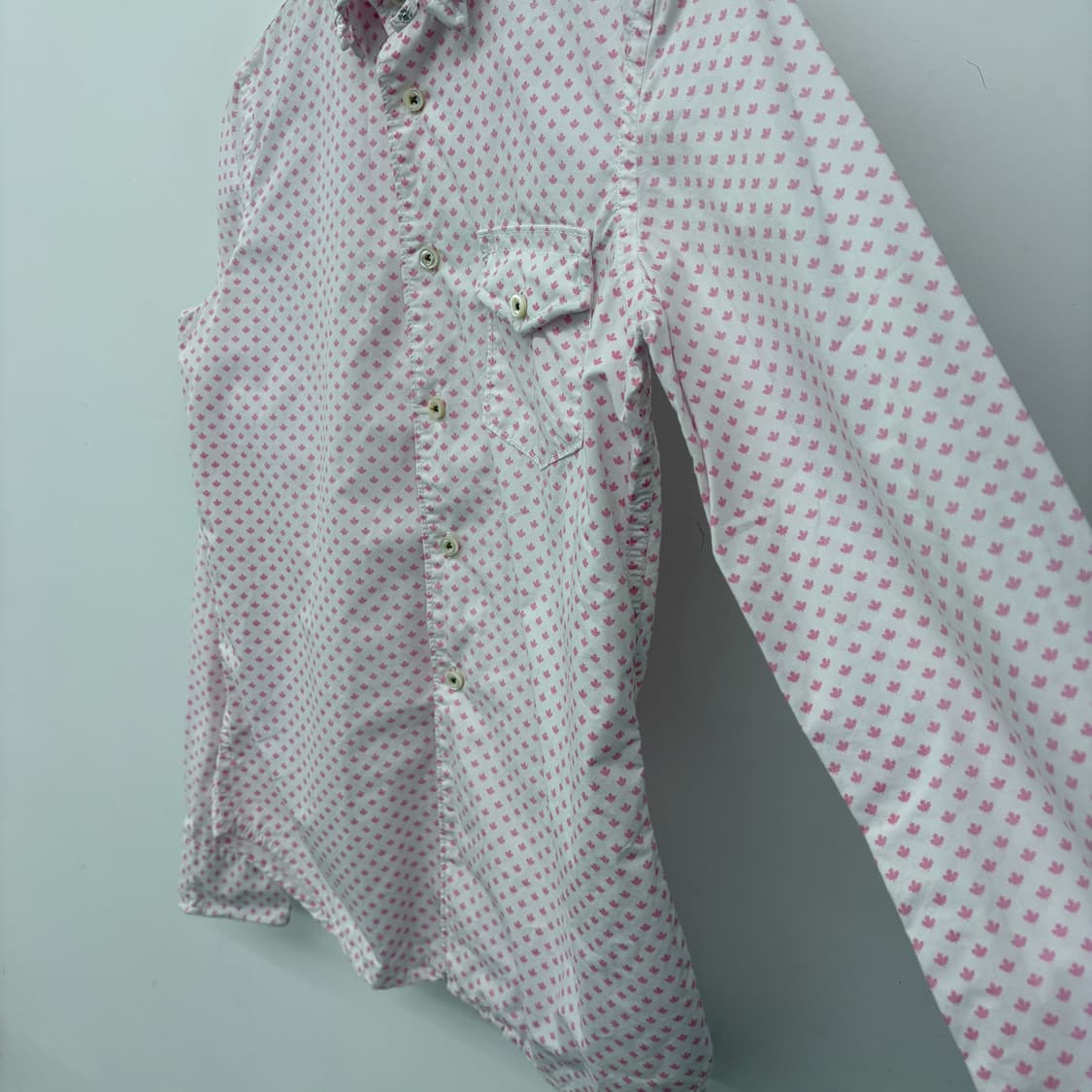 dsquared2 디스퀘어드 핑크색 패턴 긴팔 셔츠 여m 상품이미지4