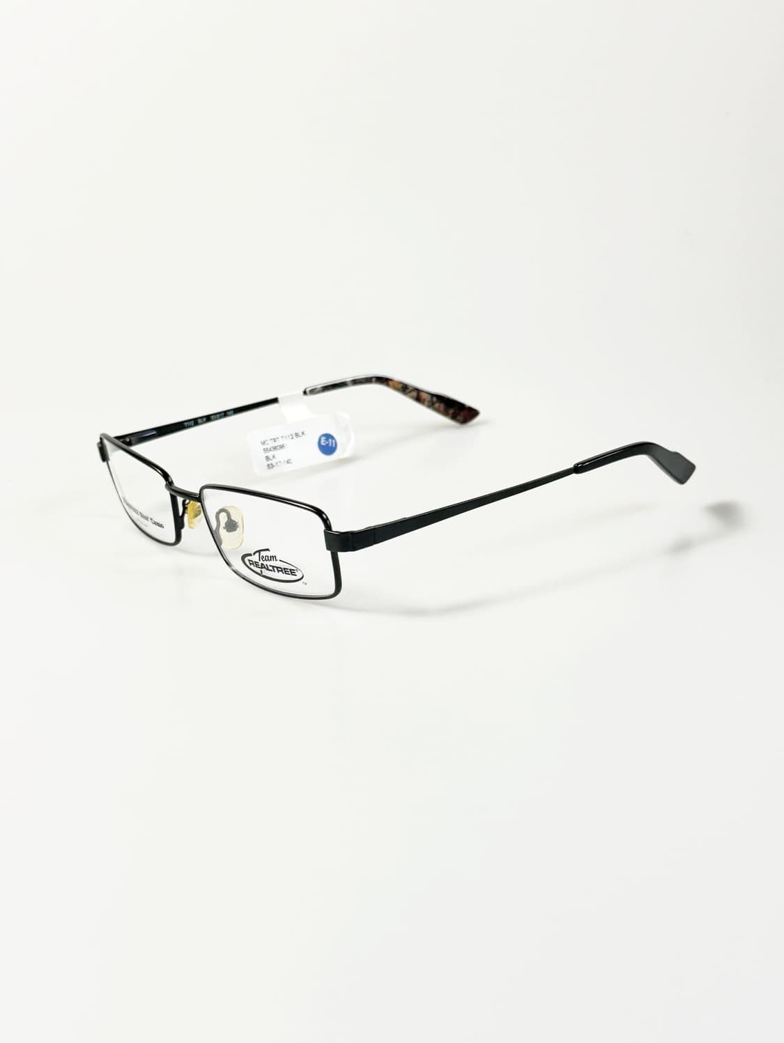 TEAM REALTREE 슬림 스퀘어 메탈 빈티지 안경 상품이미지3