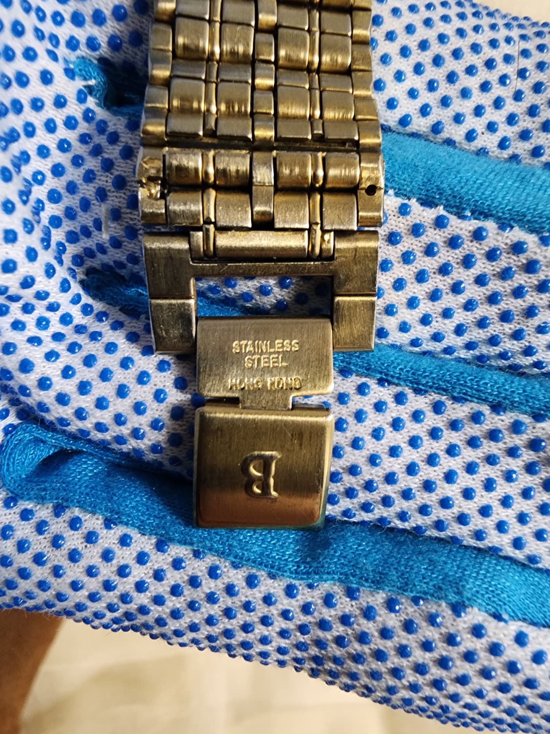 빈티지 Bulova 부로바 금장 다이아 쿼츠 시계 공용 상품이미지9