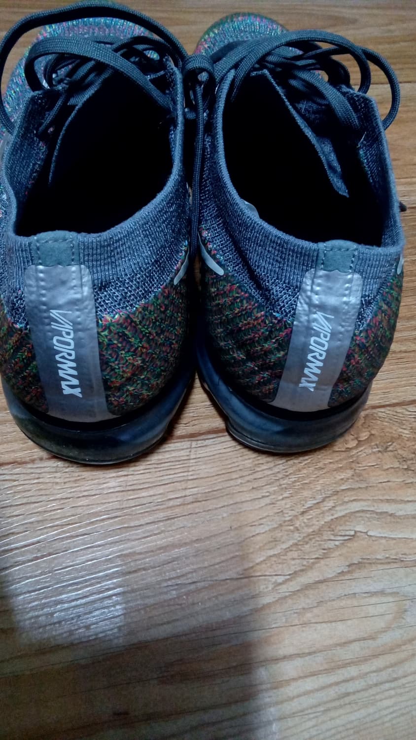 나이키 에어 베이퍼맥스 플라이니트 멀티 그레이 레인보우 상품이미지4