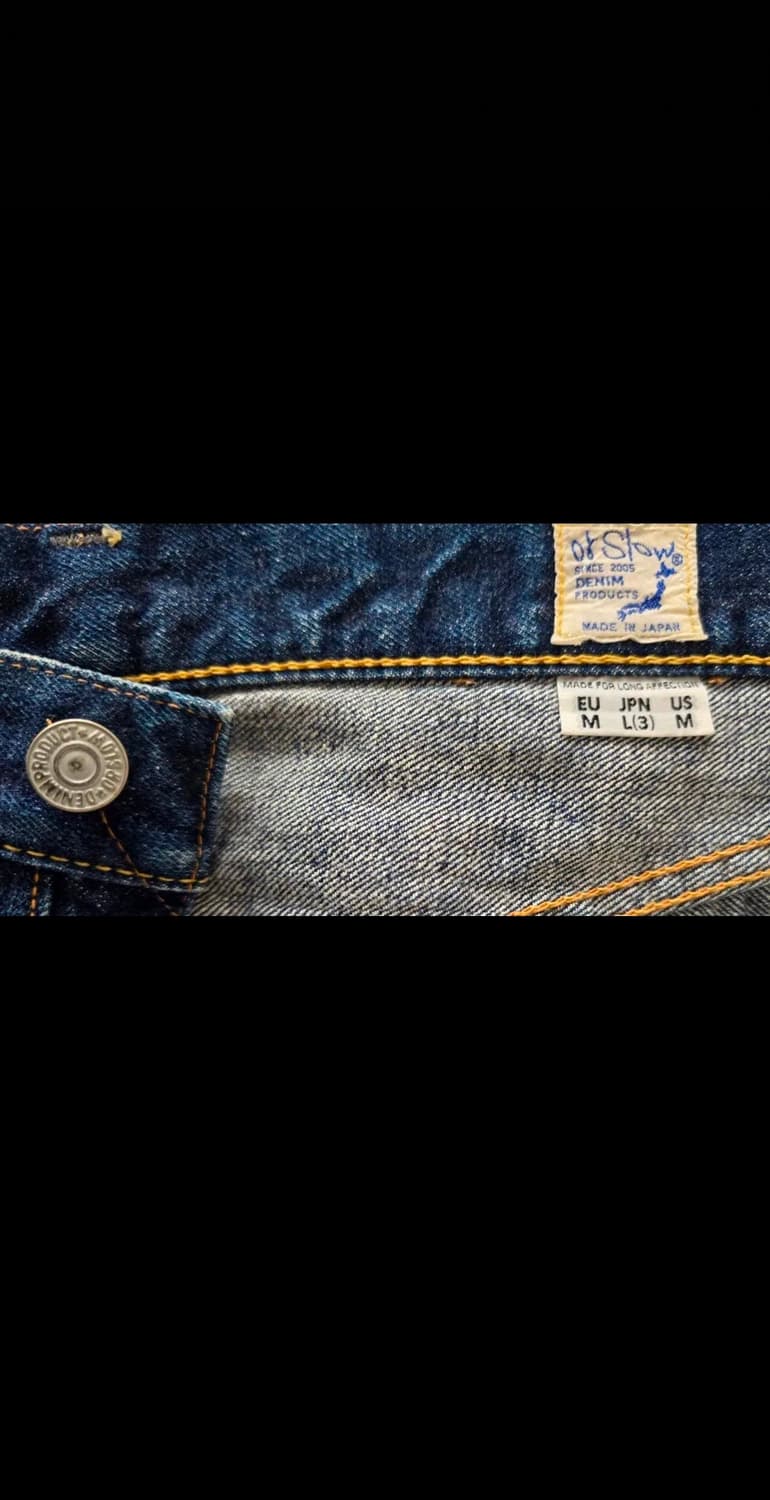오어슬로우 orSLOW 105 one wash 셀베지 진 팬츠 3 상품이미지8