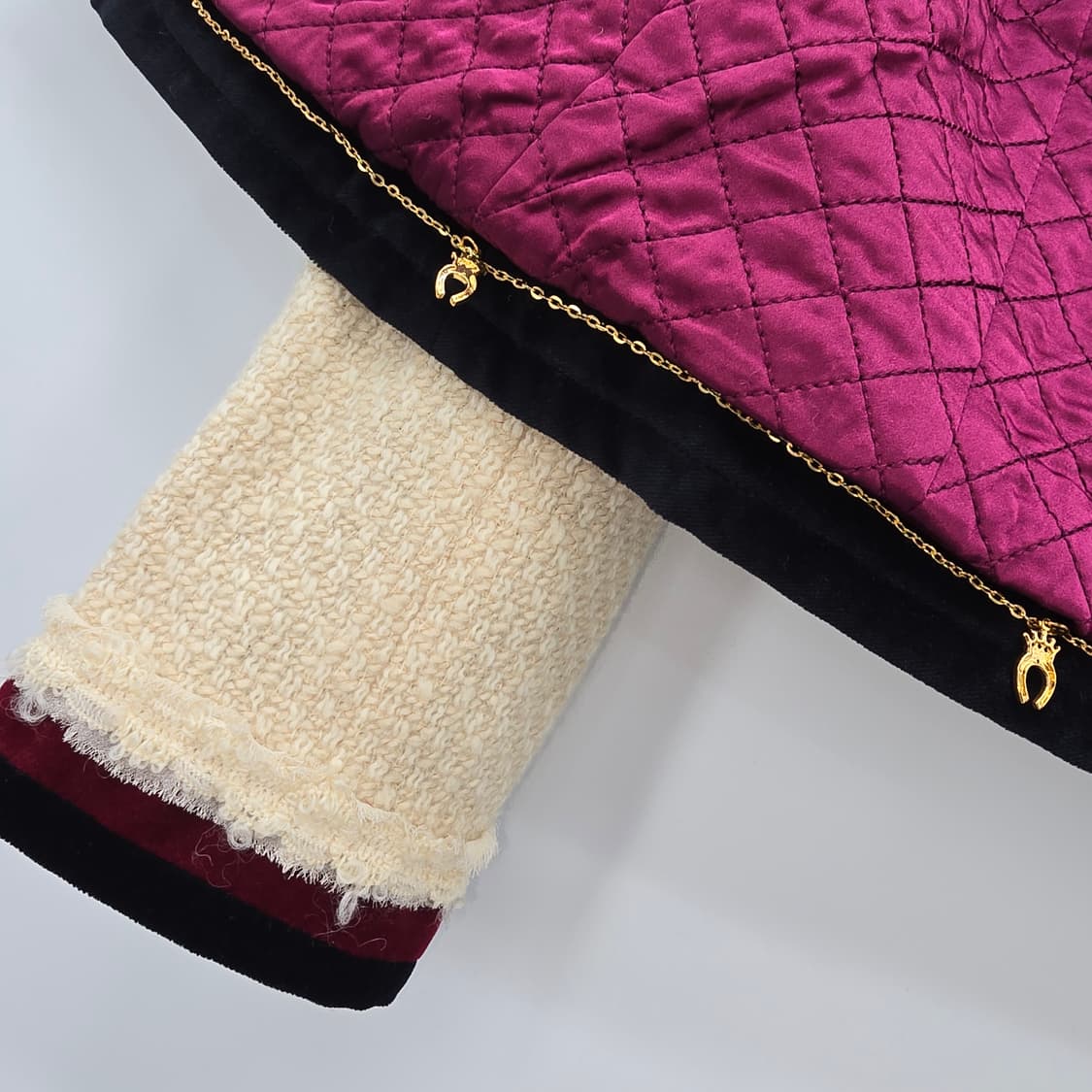 HERITAGELUX PARIS 트위드 자켓 아이보리 [D40398] 상품이미지9