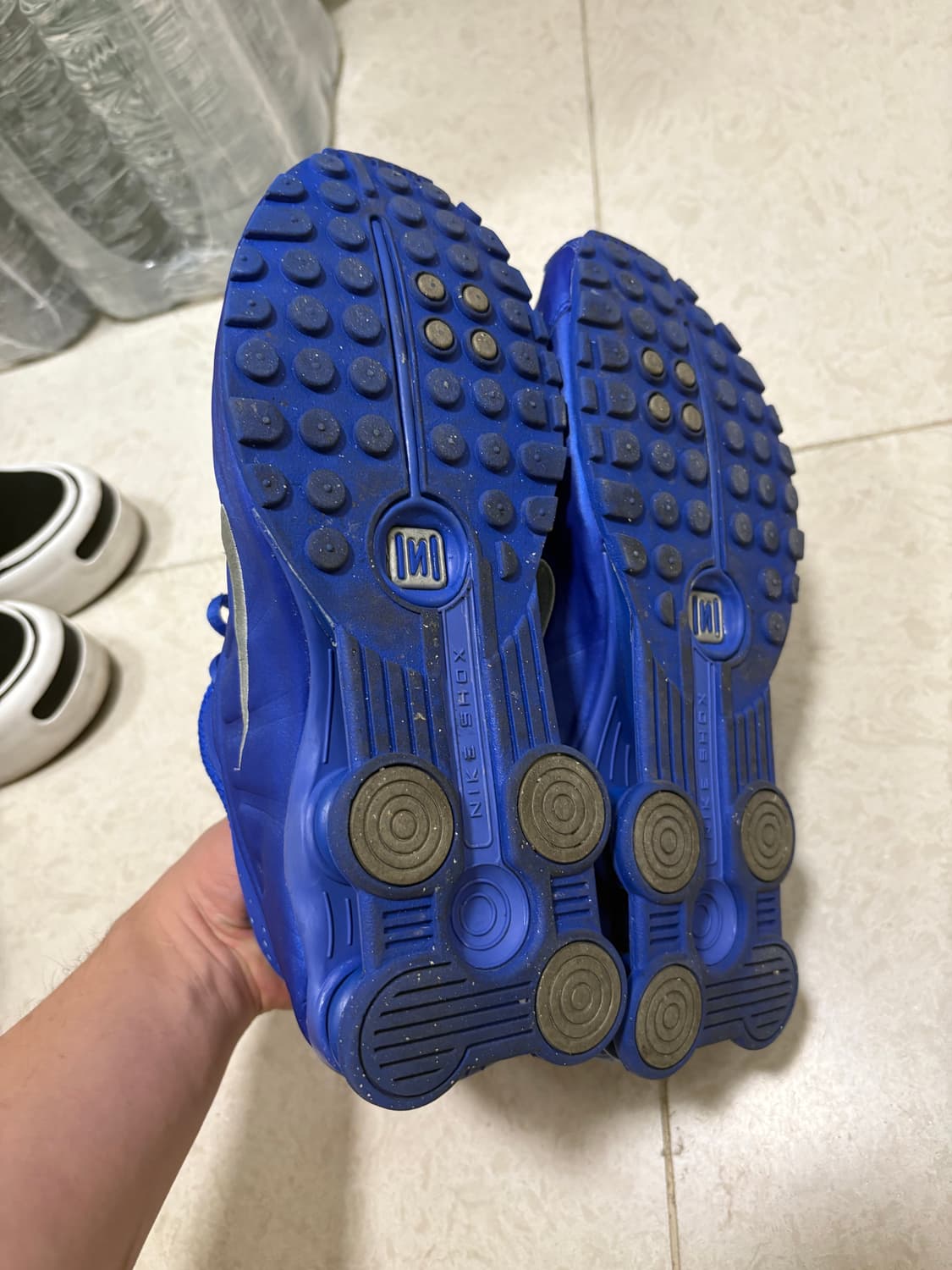 w285) 나이키 샥스R4 레이서 블루 메탈릭 실버 상품이미지6