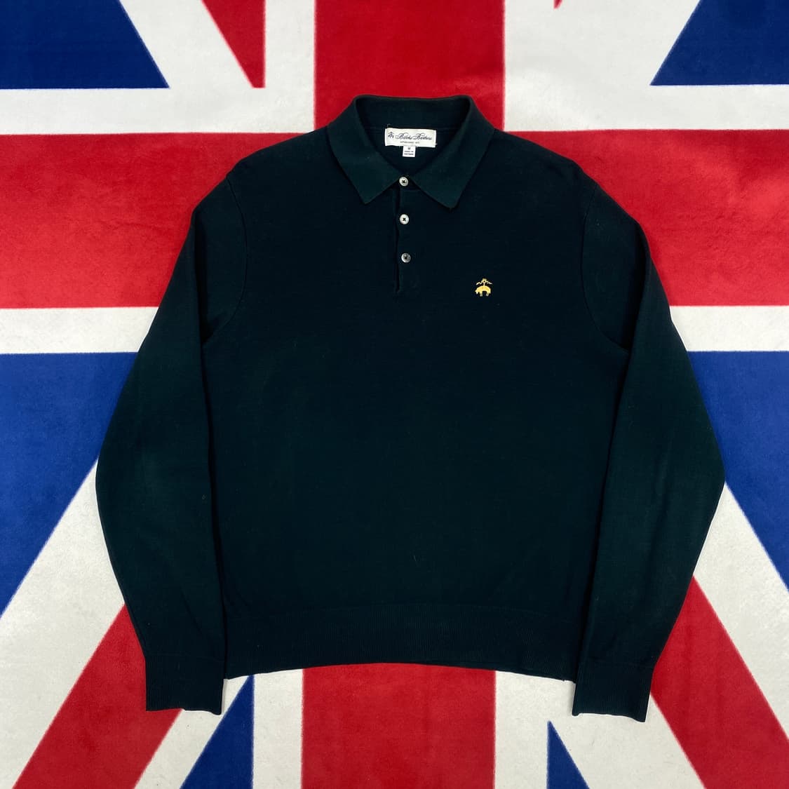 브룩스브라더스 카라 니트 M 실측 L  상품이미지1