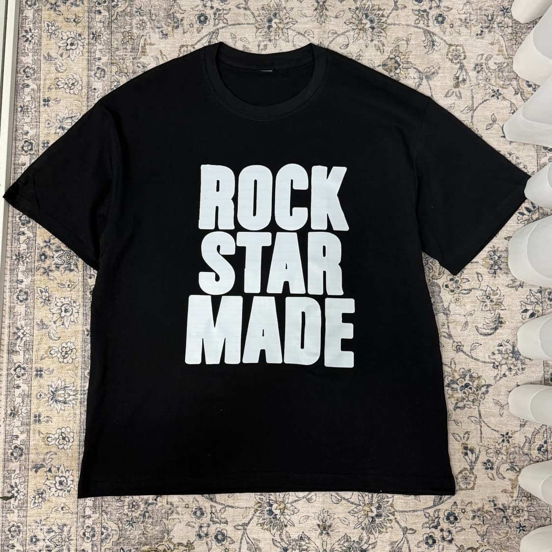 레트로 락스타 로고 반팔티  상품이미지3