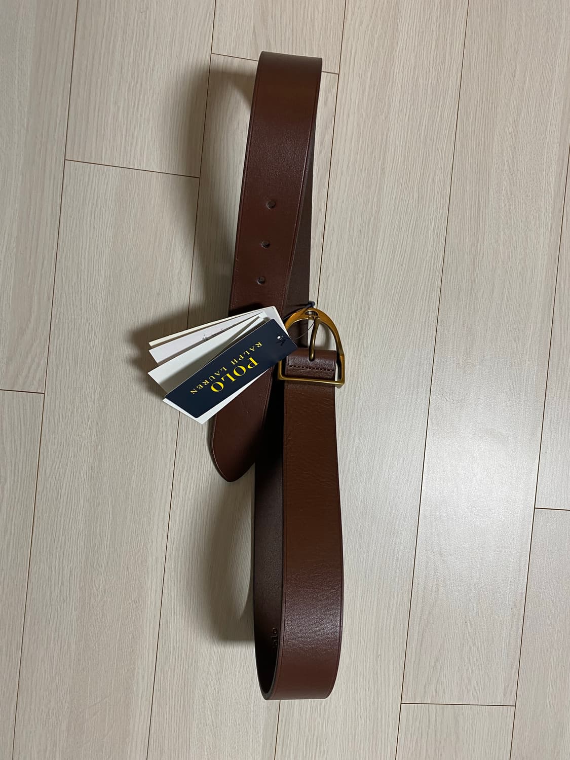 폴로 랄프로렌 가죽 벨트 새 제품 상품이미지4