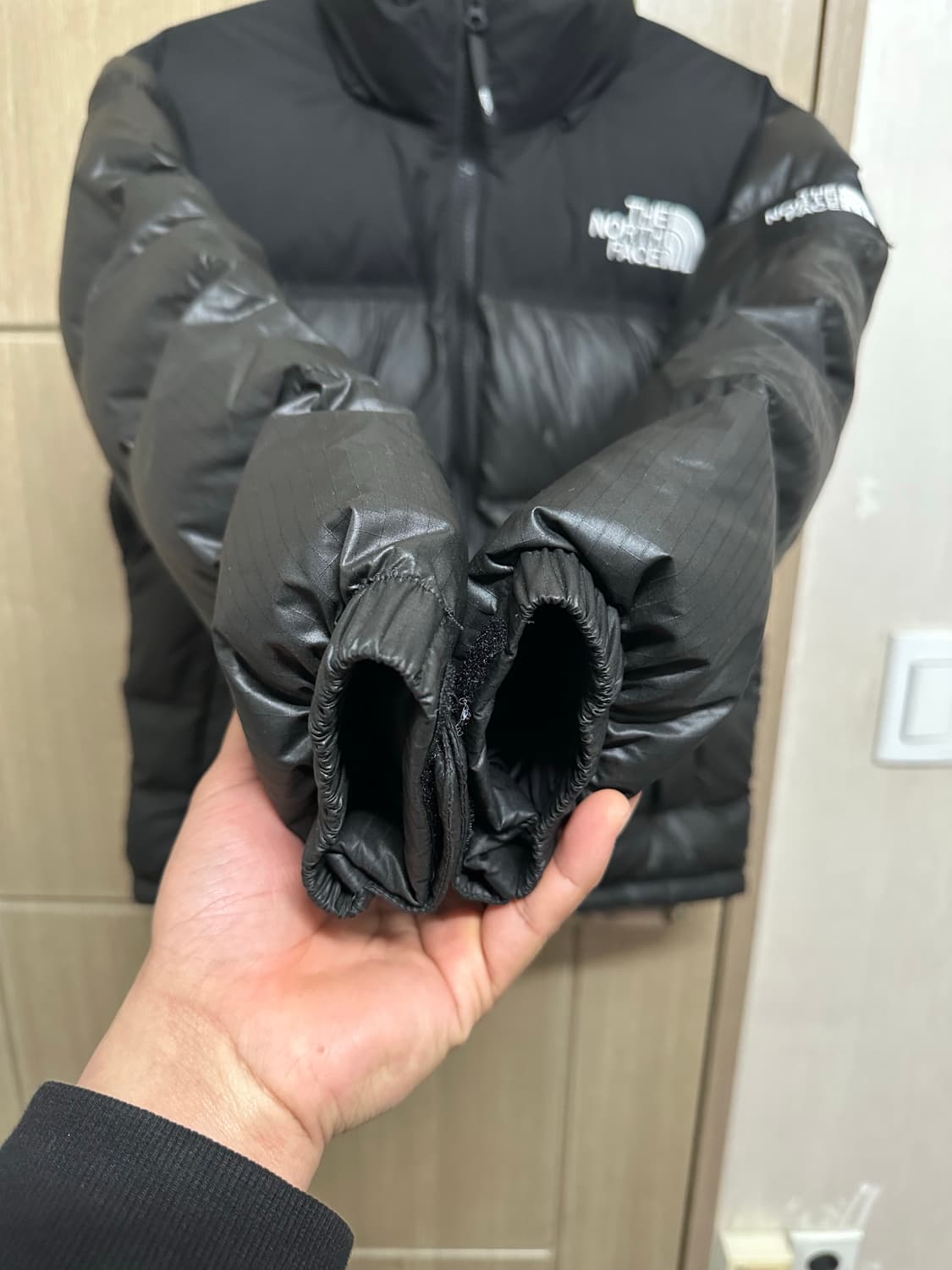 노스페이스 눕시 화이트라벨 패딩 85~90 상품이미지5