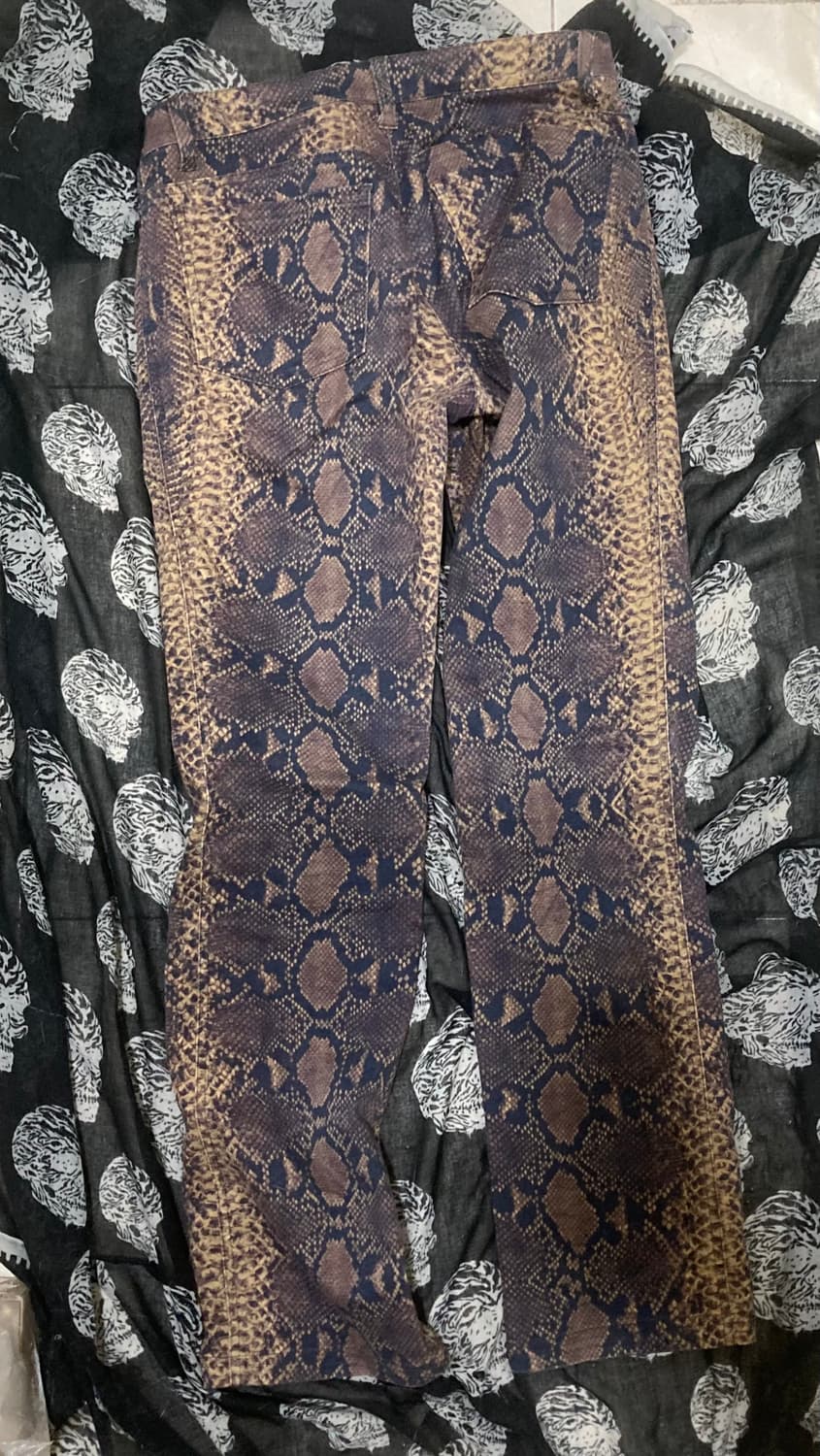 파이톤 스키니 팬츠 상품이미지3