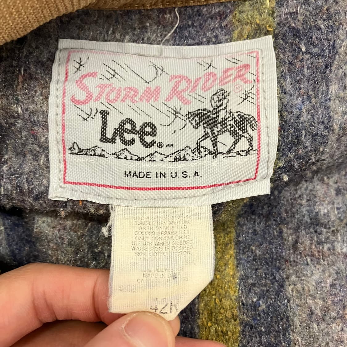 N240 lee 리 스톰라이더 데님 청자켓 상품이미지3