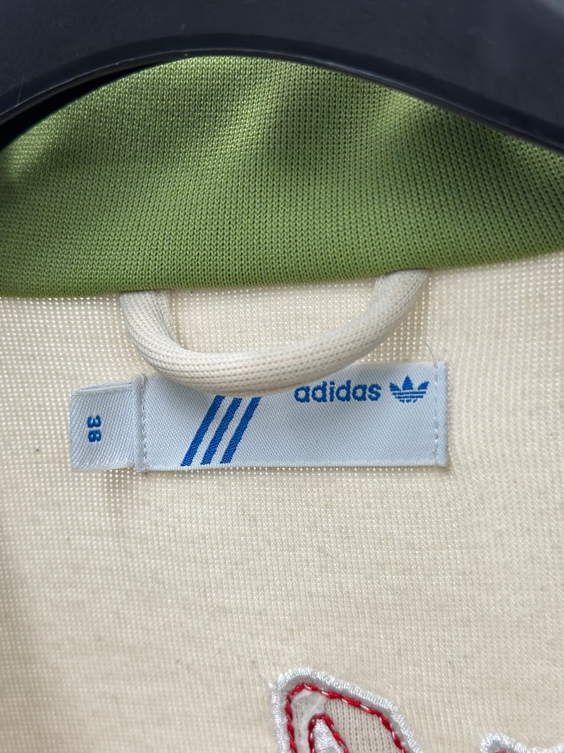 아디다스 밀라노 크림&그린 트랙탑 상품이미지6