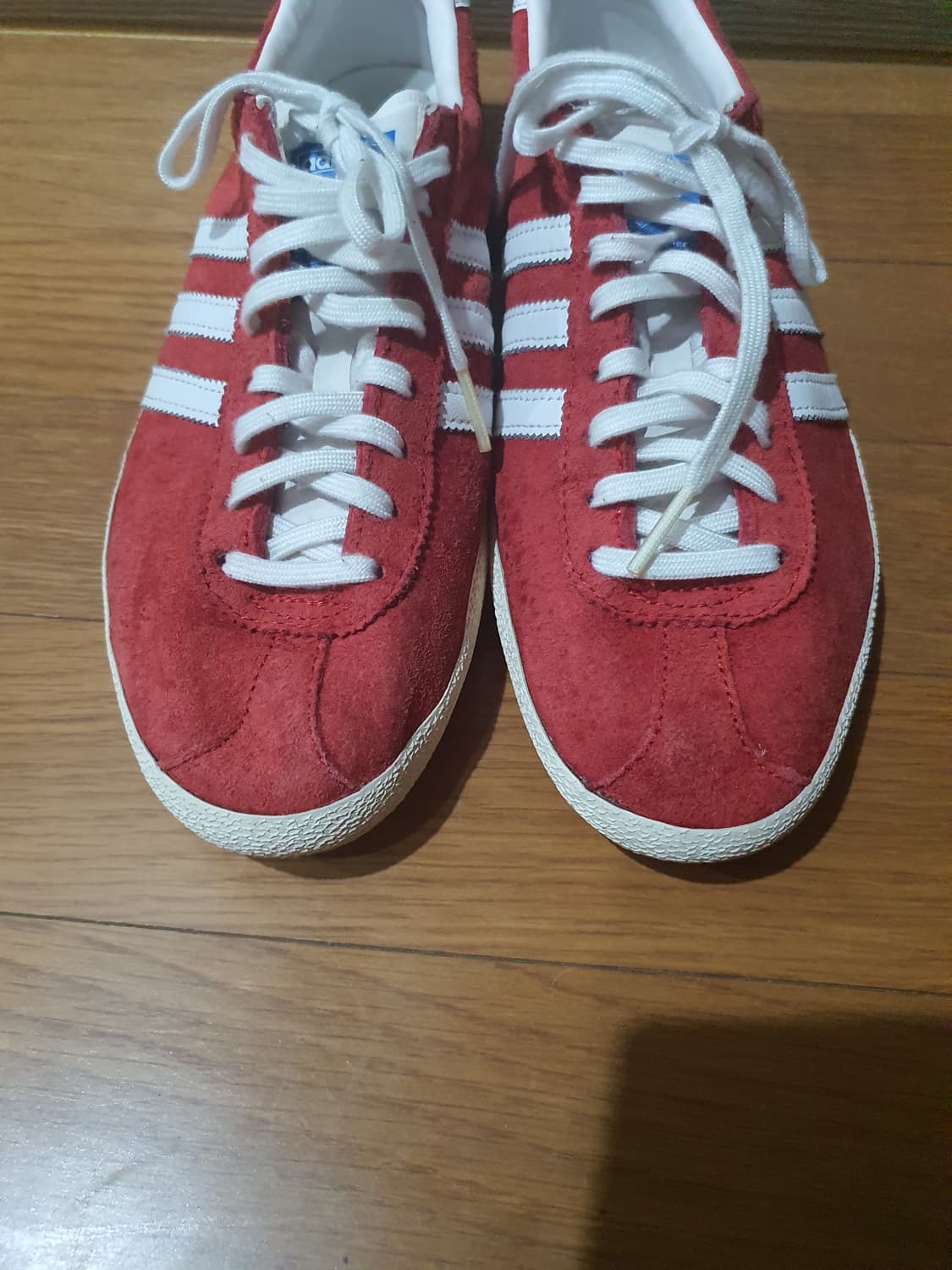 아디다스 가젤 스웨이드 레드 260사이즈 상품이미지5