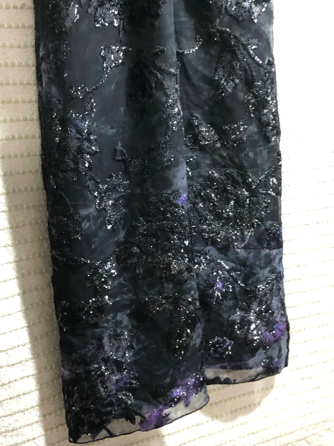 안나수이 블랙 쉬폰 펑키 원피스 상품이미지4